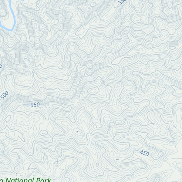 Map of Cerro El Bajío