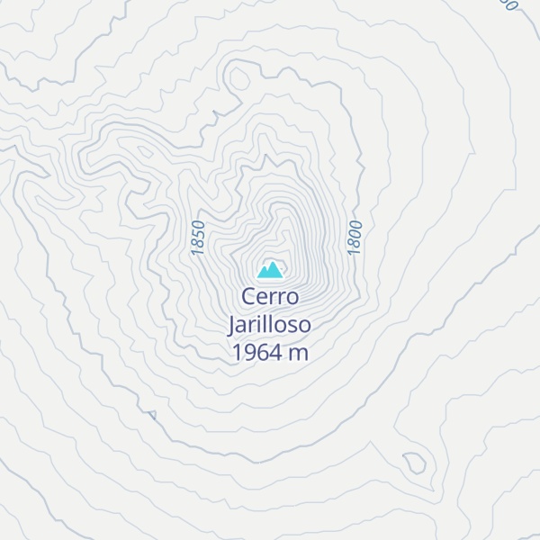 Map of Cerro Jarilloso