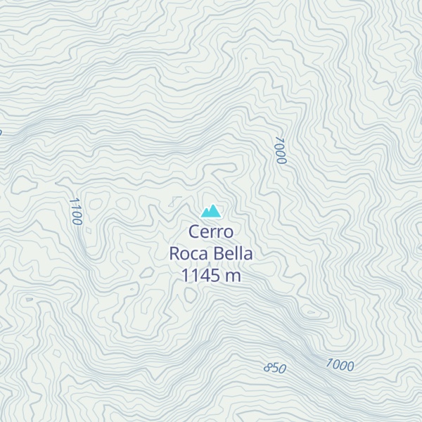Map of Cerro Roca Bella
