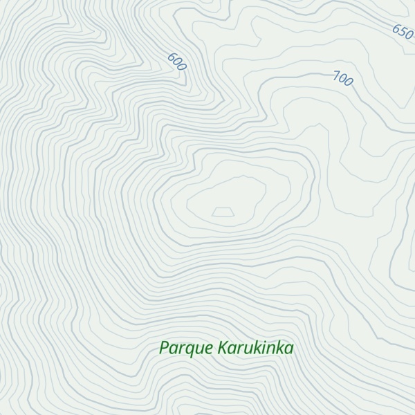 Map of Cerro Diamante