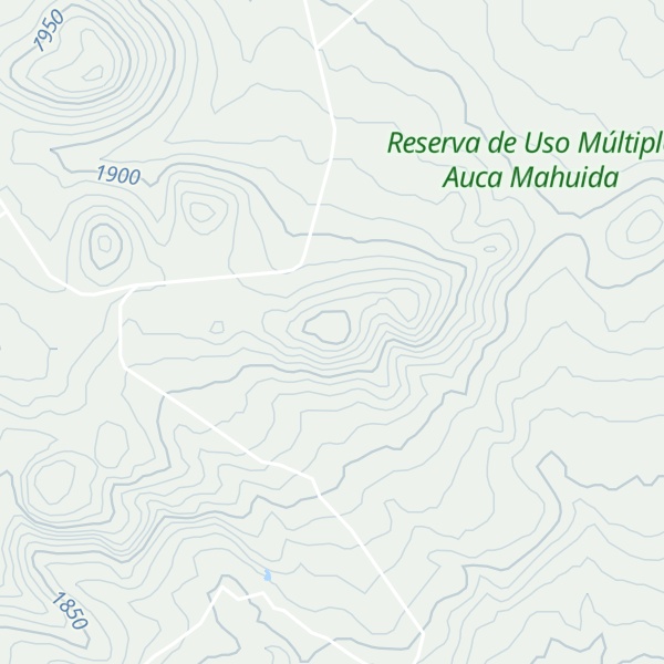 Map of Cerro del Este