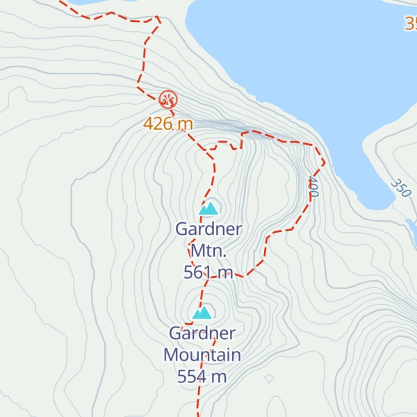 Map of Gardner Mtn.