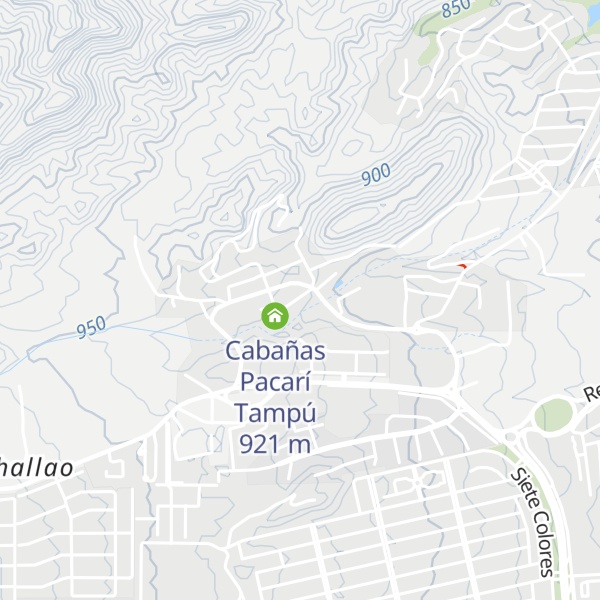 Map of El Challao