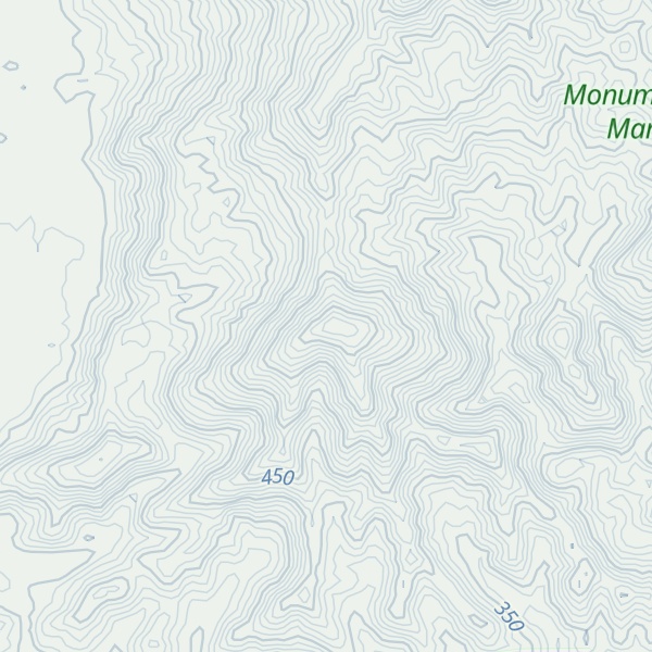 Map of Cerro La Tiara