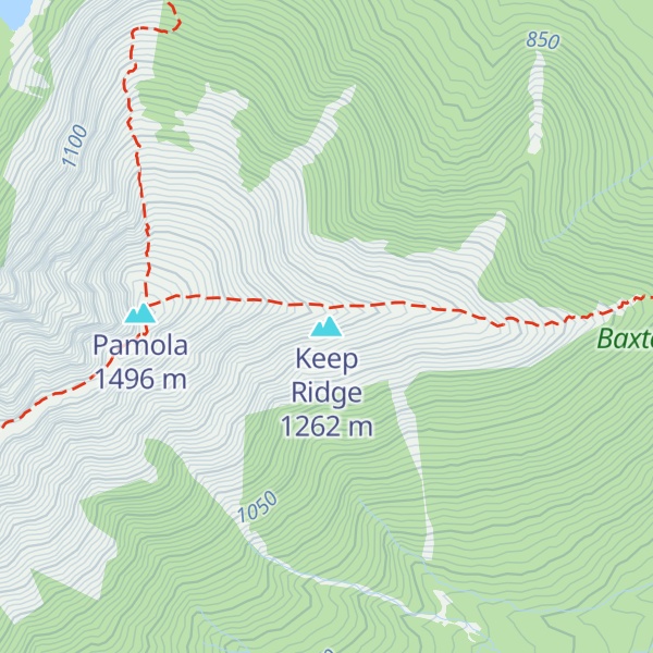 Map of Keep Ridge