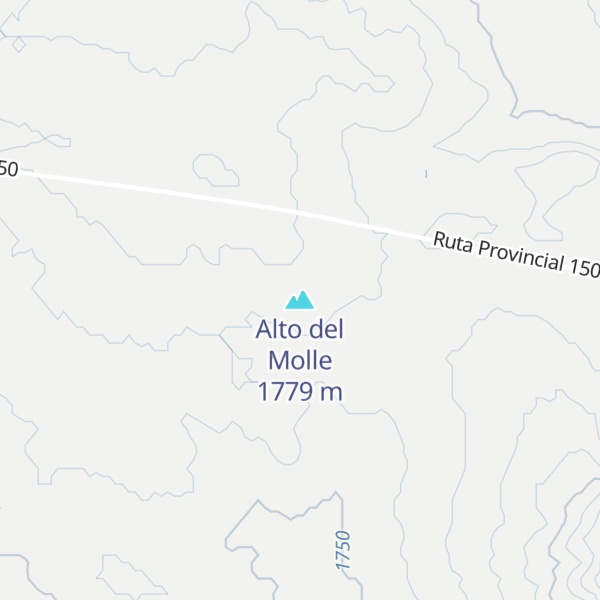 Map of Alto del Molle
