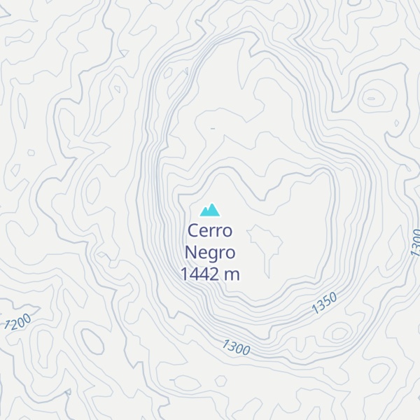 Map of Cerro Negro