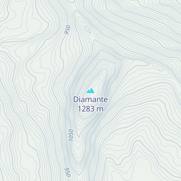 Map of Diamante