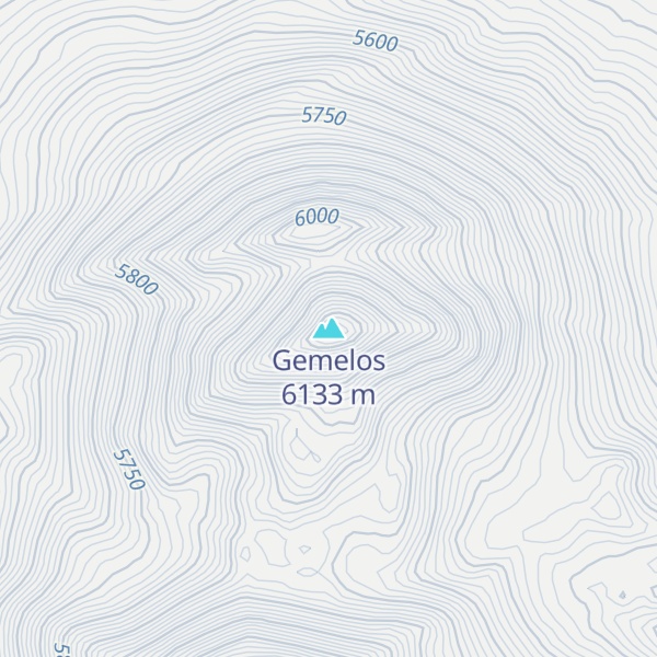 Map of Gemelos