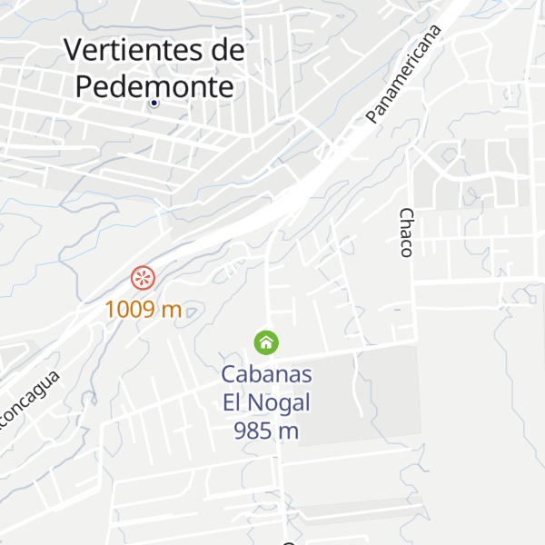 Map of Cabanas