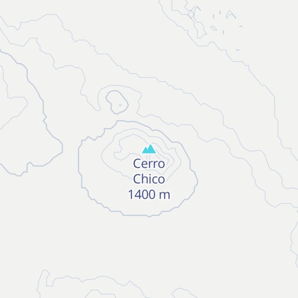 Map of Cerro Chico