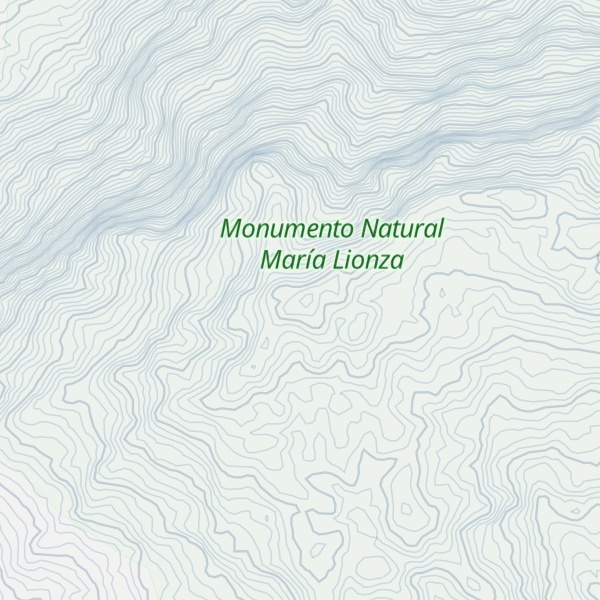 Map of Cerro Quibayo