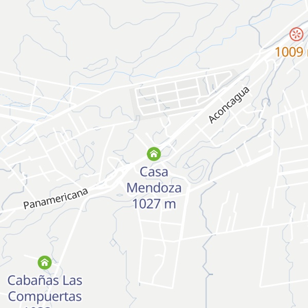 Map of Casa Mendoza