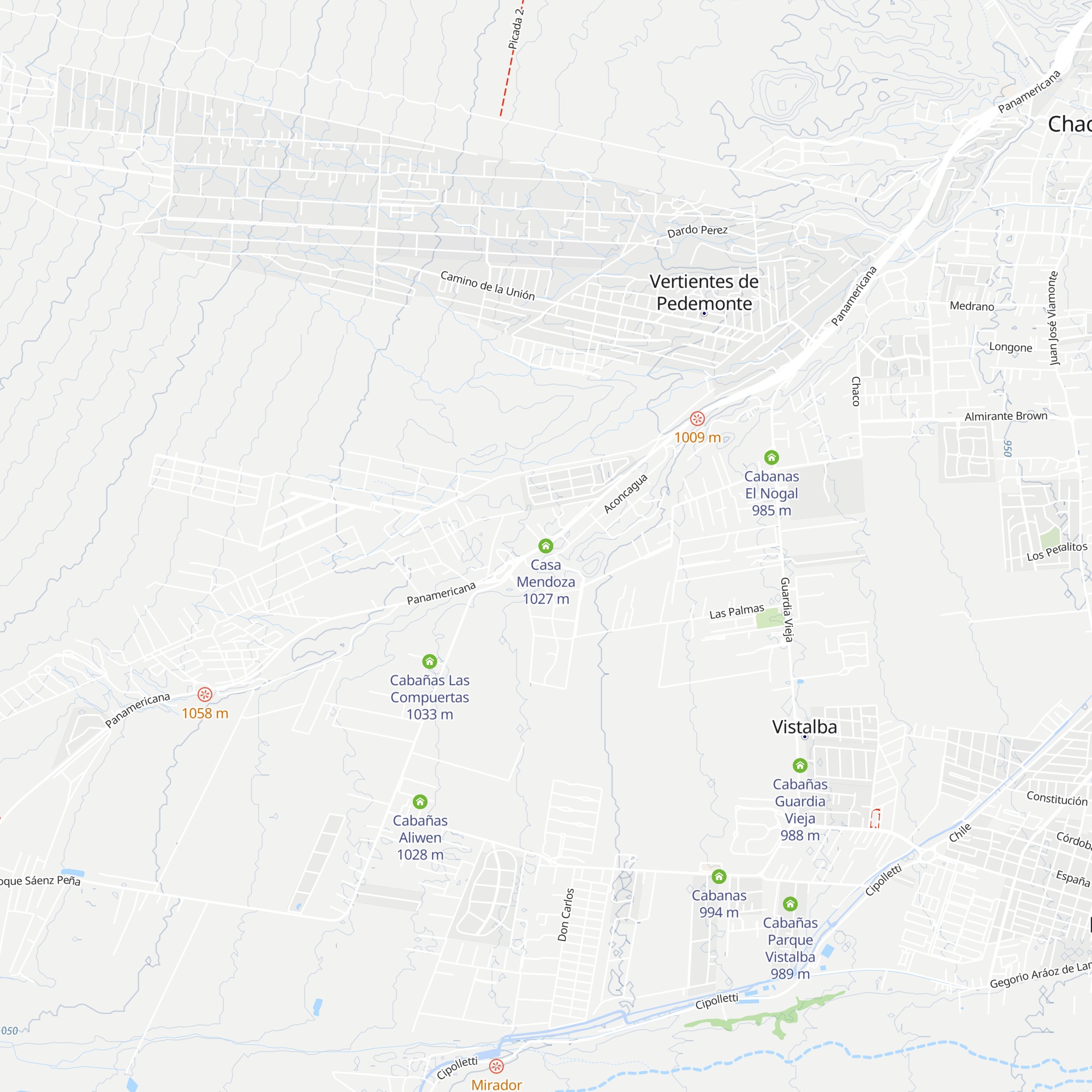 Casa Mendoza map