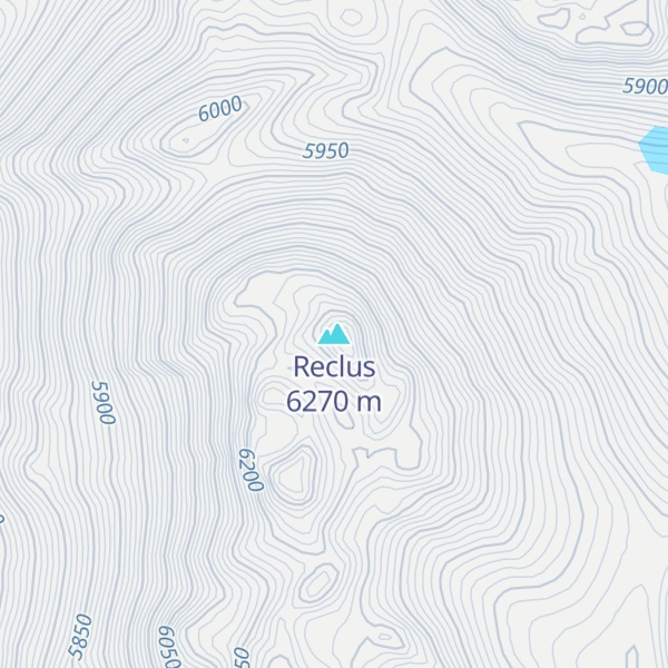 Map of Reclus
