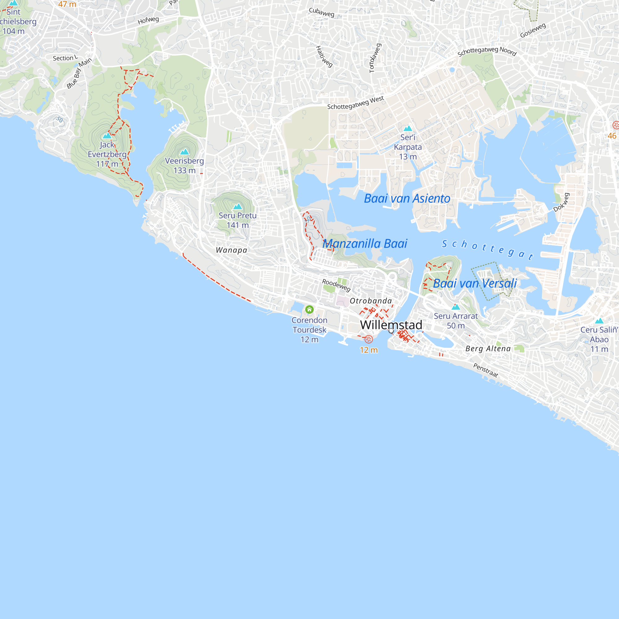 Corendon Tourdesk map