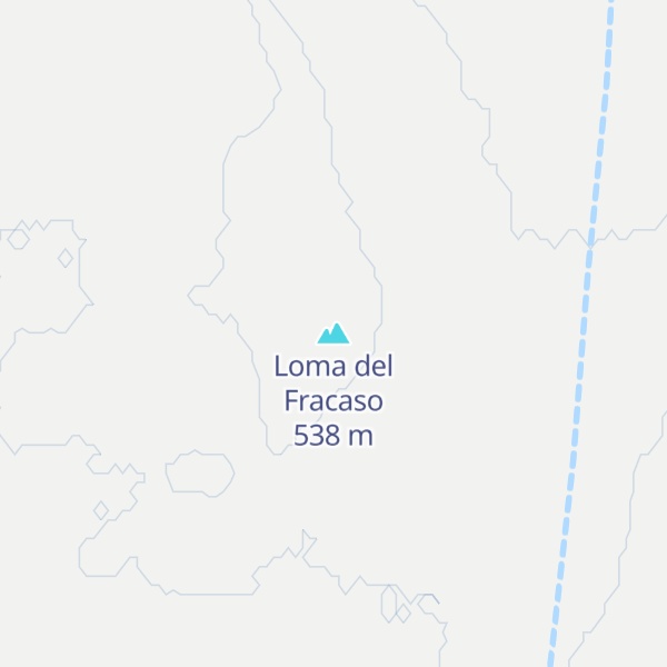 Map of Loma del Fracaso