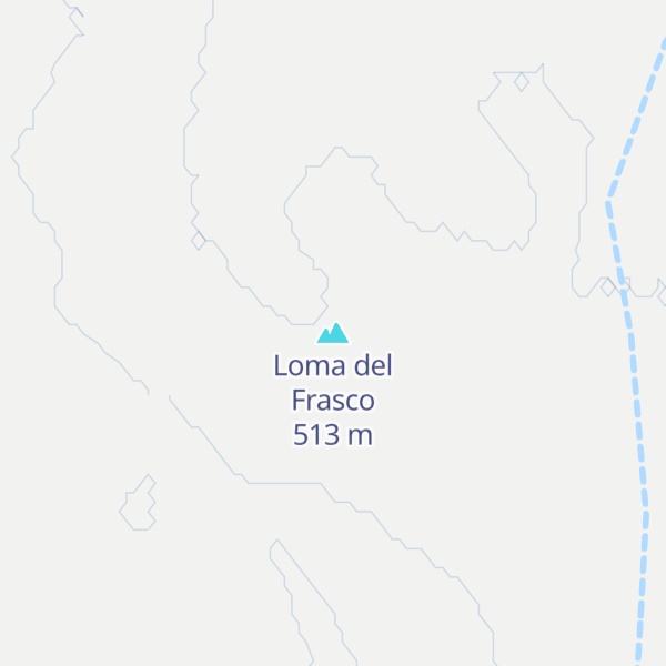 Map of Loma del Frasco