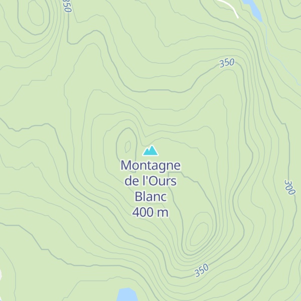 Map of Montagne de l'Ours Blanc