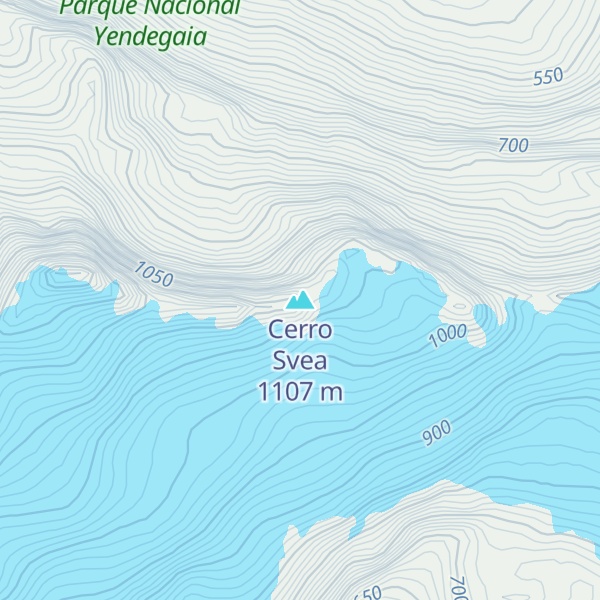 Map of Cerro Svea