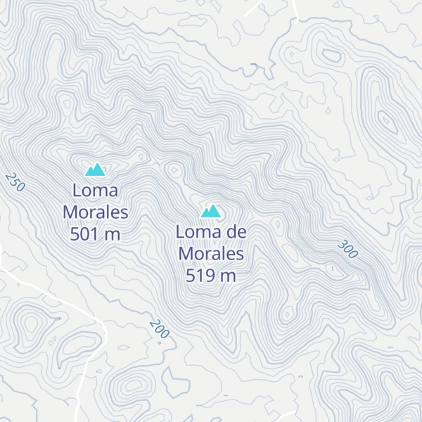 Map of Loma de Morales