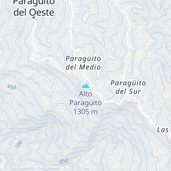 Map of Alto Paragüito