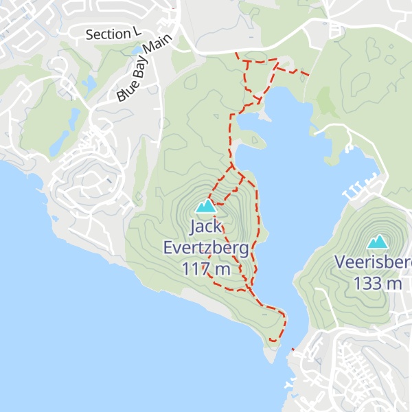 Map of Jack Evertzberg