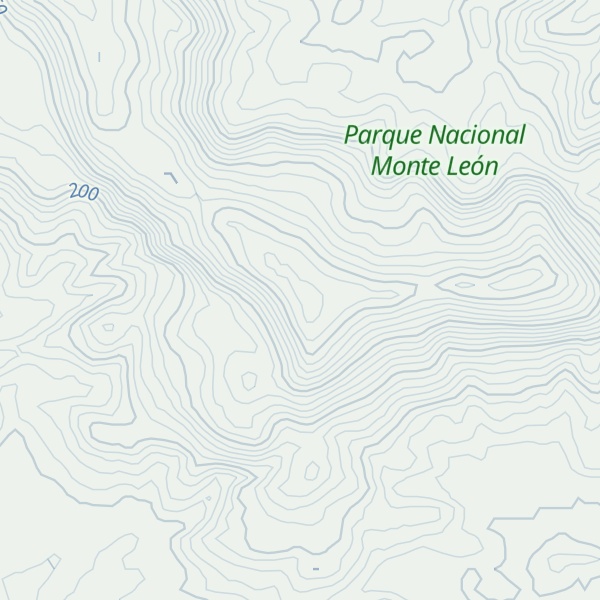 Map of Cerro Observación