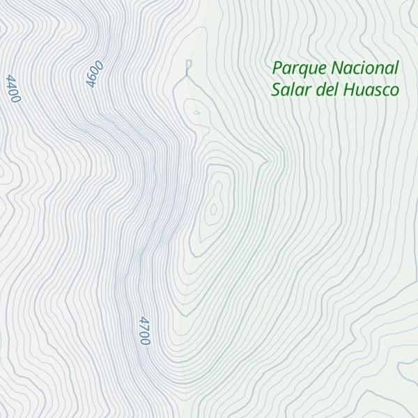 Map of Cerro Paucallani