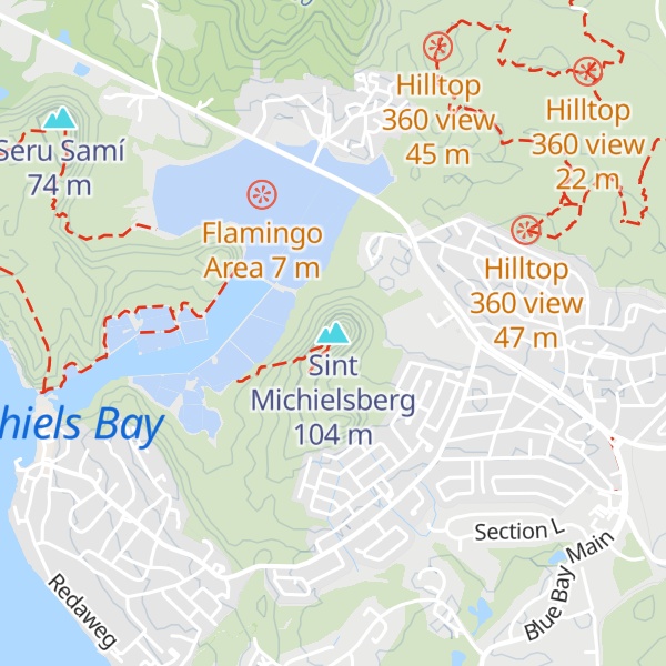 Map of Sint Michielsberg