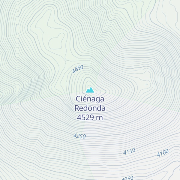 Map of Ciénaga Redonda