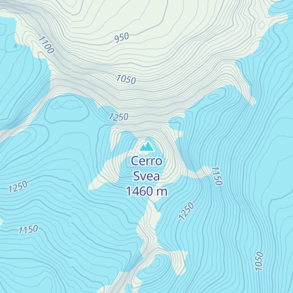 Map of Cerro Svea