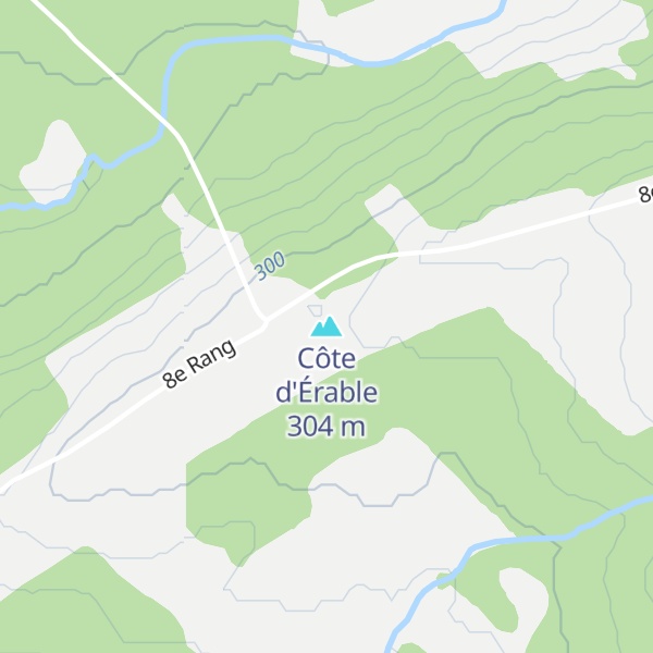 Map of Côte d'Érable
