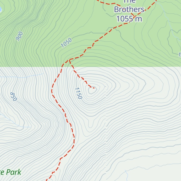 Map of South Brother