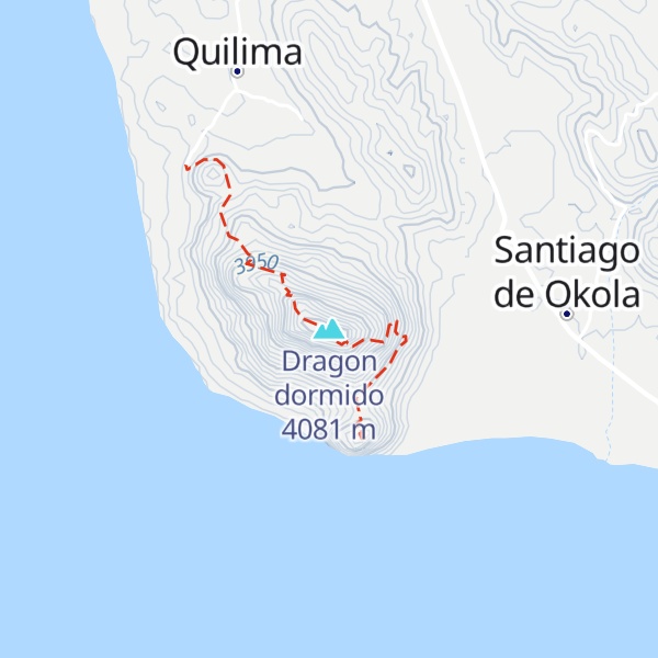 Map of Dragon dormido