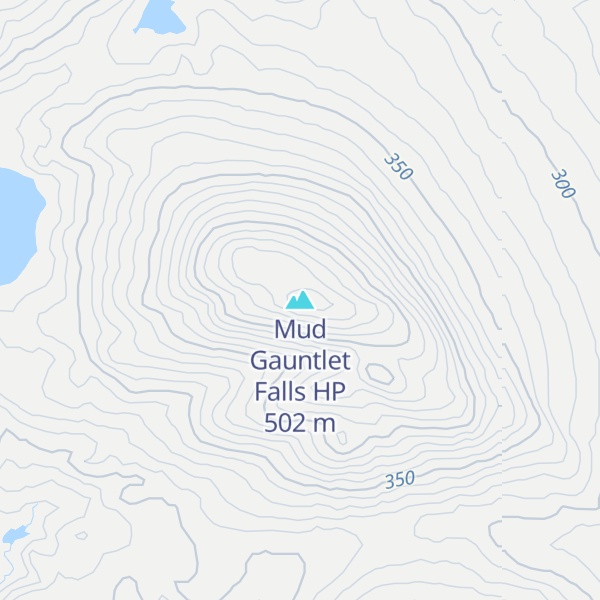 Map of Mud Gauntlet Falls HP
