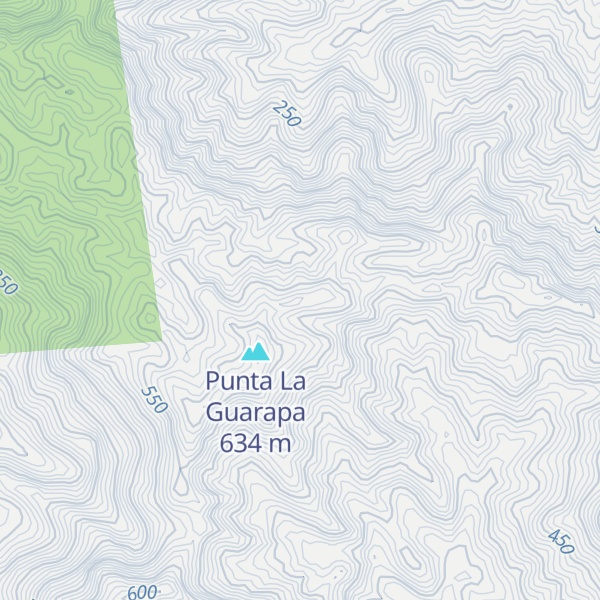 Map of Loma El Corozo
