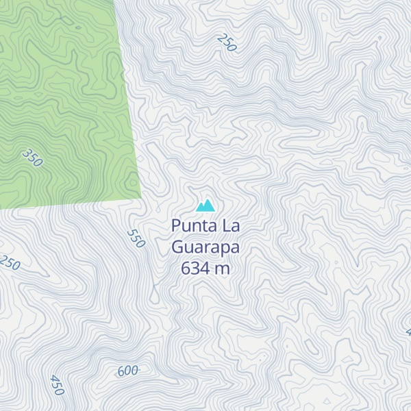 Map of Punta La Guarapa