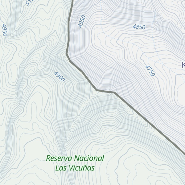 Map of Cerro Salla