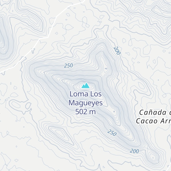 Map of Loma Los Magueyes