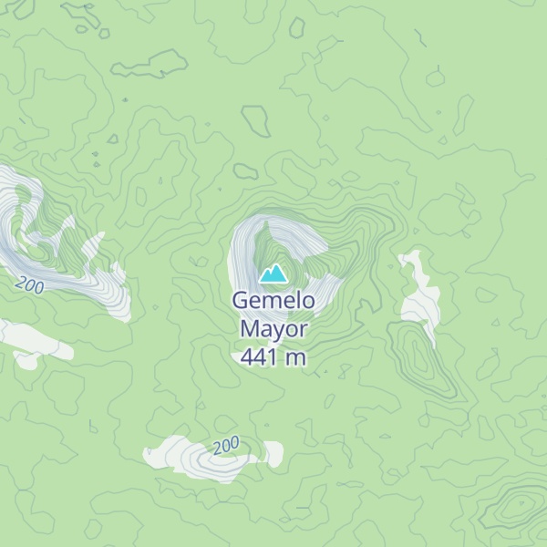 Map of Gemelo Mayor