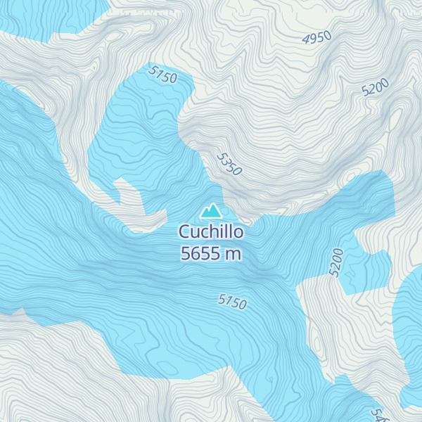 Map of Cuchillo