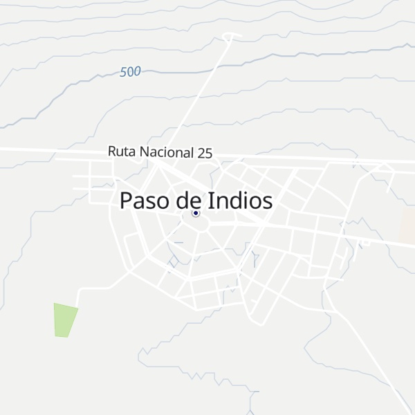 Map of Cabañas Ruca Malen