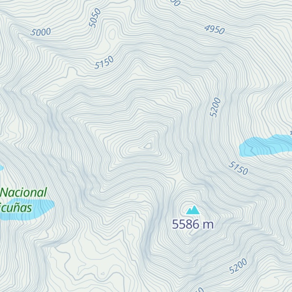 Map of Cerro Arintica