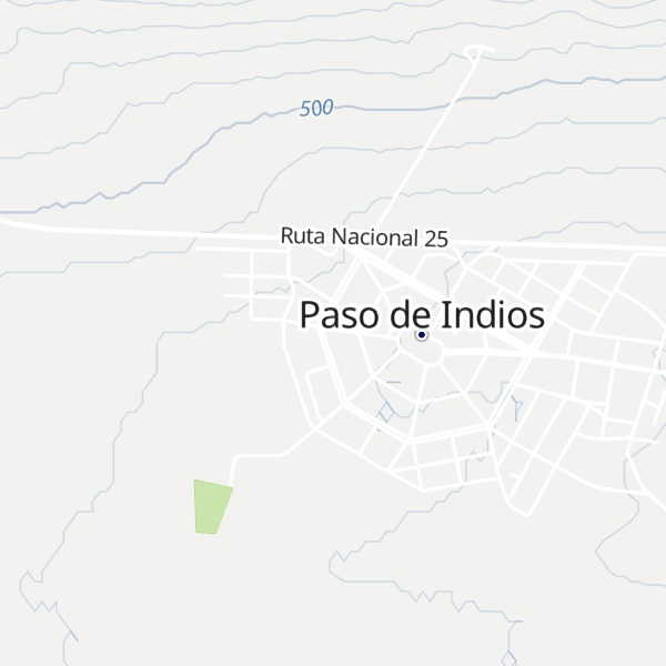 Map of Cabañas Elvira