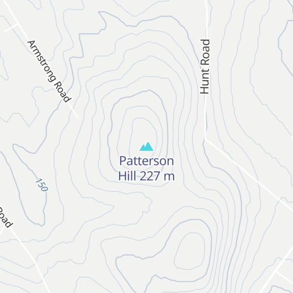 Map of Patterson Hill