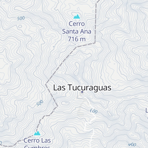 Map of Cerro Las Tucuraguas