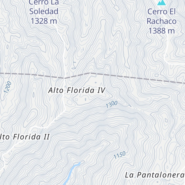 Map of Cerro Ojo de Agua