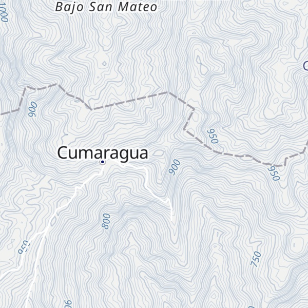 Map of Cerro Cumaragua