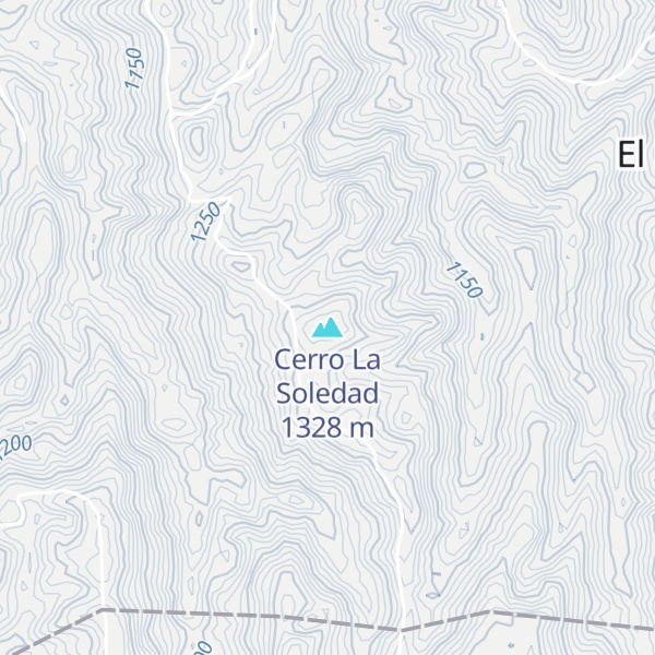 Map of Cerro La Soledad